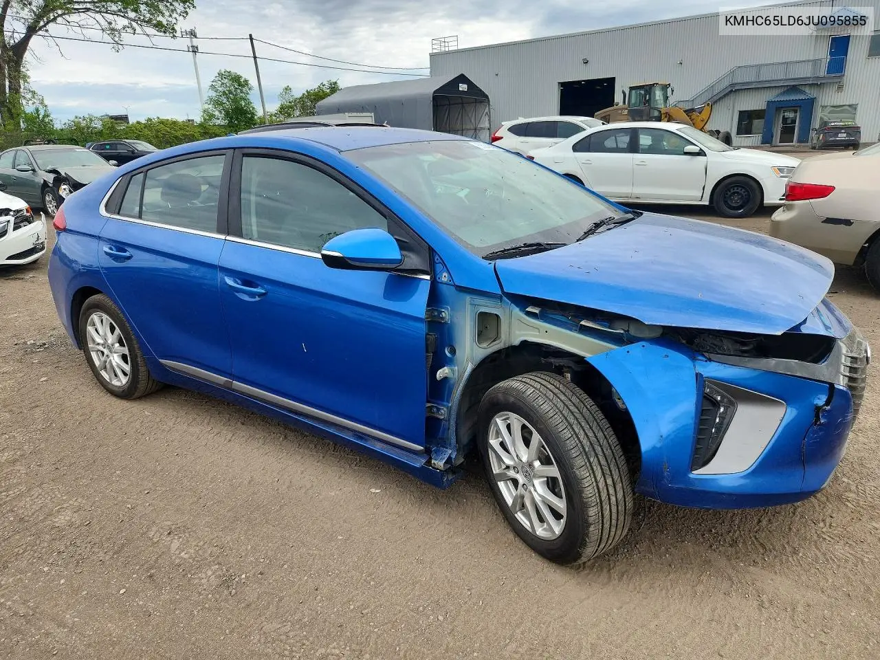 2018 Hyundai Ioniq Plug-In Hybrid Base VIN: KMHC65LD6JU095855 Lot: 55242436