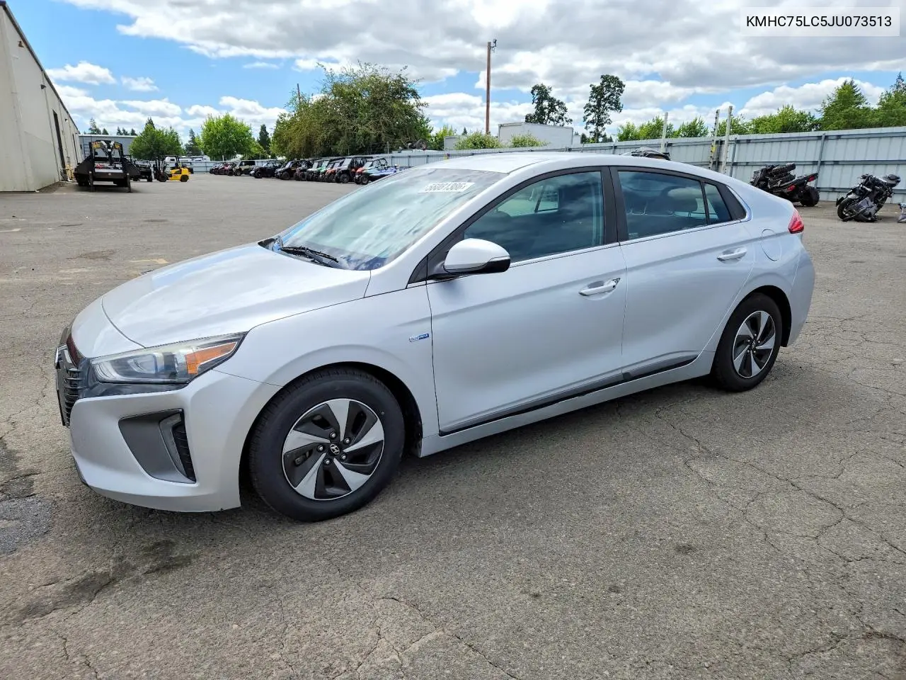 2018 Hyundai Ioniq Sel VIN: KMHC75LC5JU073513 Lot: 56081386
