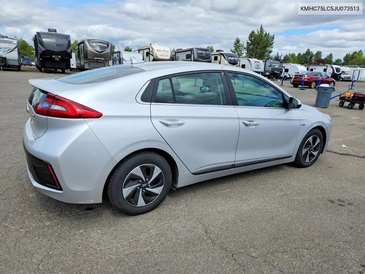 2018 Hyundai Ioniq Sel VIN: KMHC75LC5JU073513 Lot: 56081386