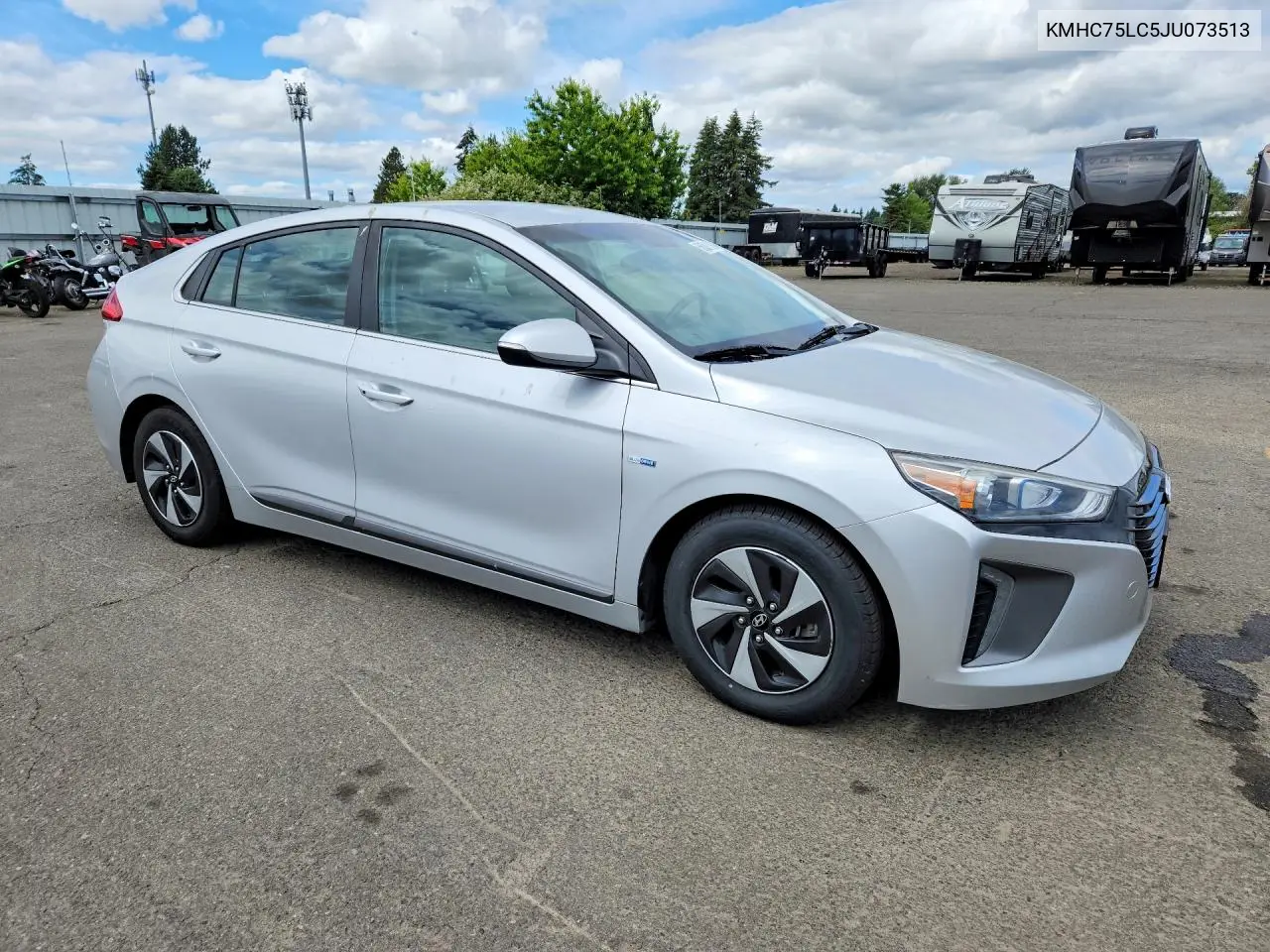 2018 Hyundai Ioniq Sel VIN: KMHC75LC5JU073513 Lot: 56081386