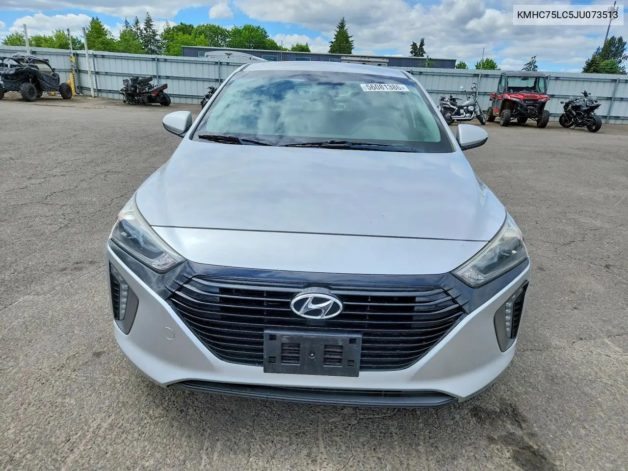 2018 Hyundai Ioniq Sel VIN: KMHC75LC5JU073513 Lot: 56081386