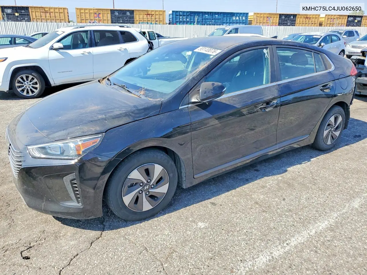 2018 Hyundai Ioniq Sel VIN: KMHC75LC4JU062650 Lot: 58140076