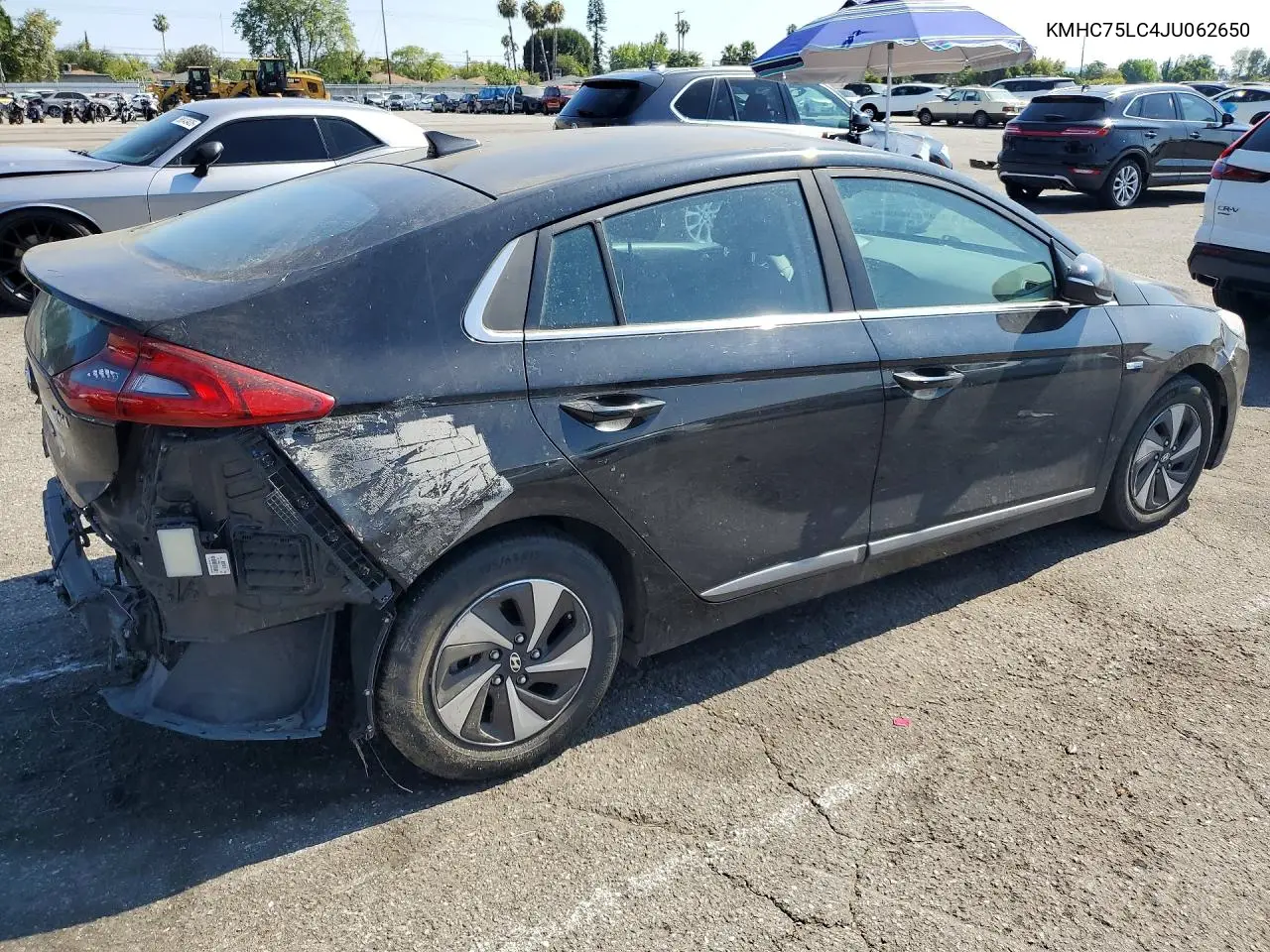 2018 Hyundai Ioniq Sel VIN: KMHC75LC4JU062650 Lot: 58140076