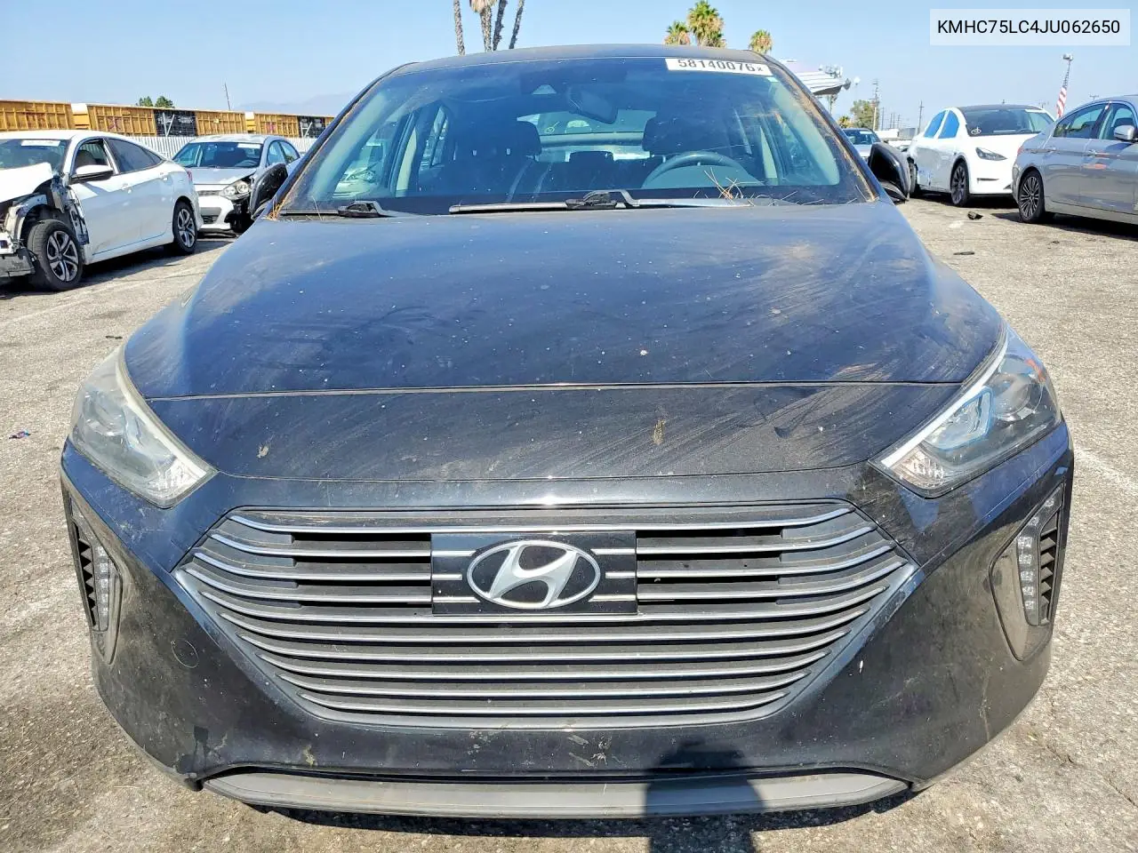 2018 Hyundai Ioniq Sel VIN: KMHC75LC4JU062650 Lot: 58140076