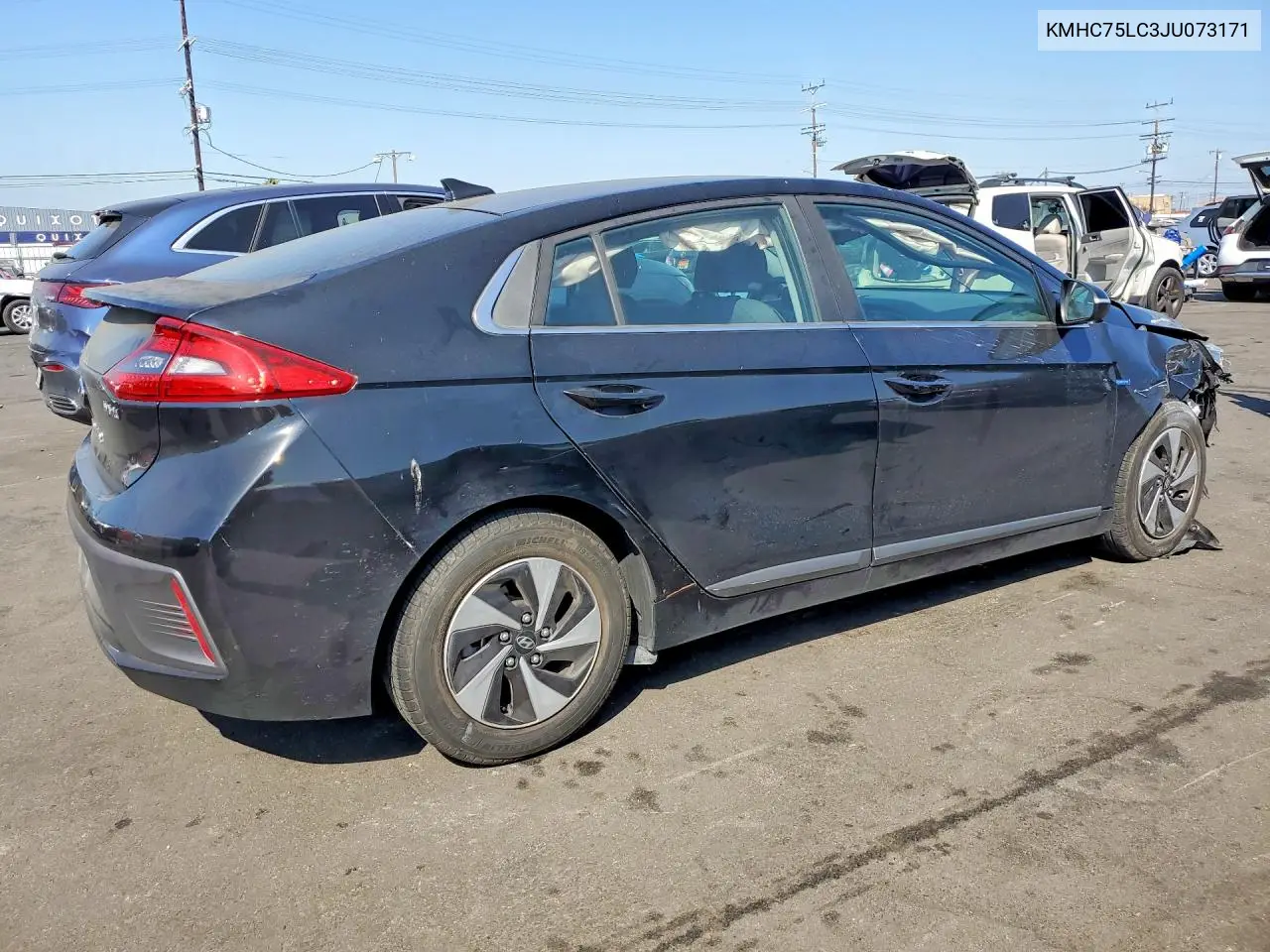 2018 Hyundai Ioniq Sel VIN: KMHC75LC3JU073171 Lot: 58655316