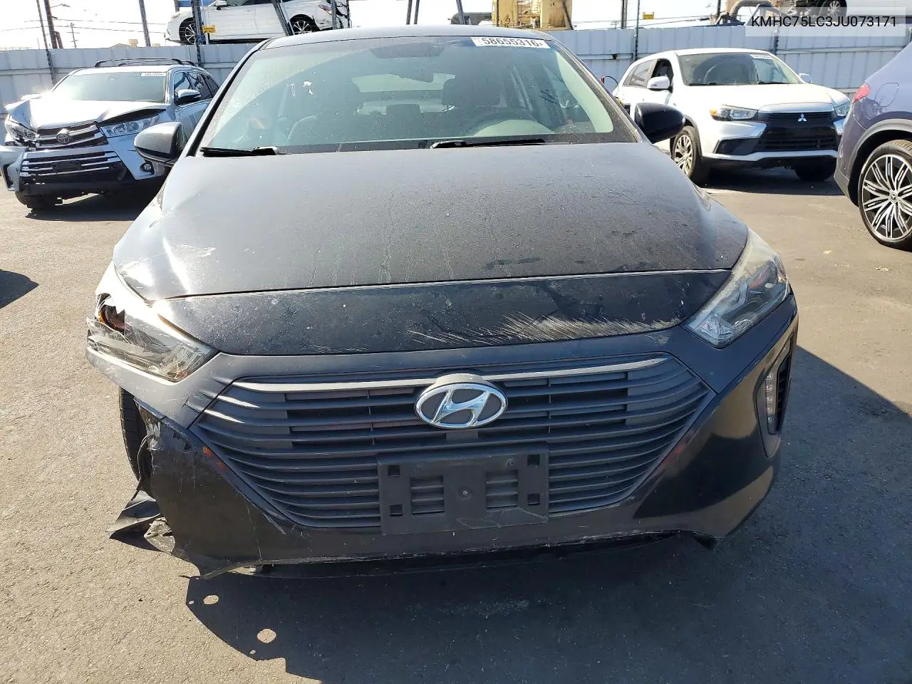 2018 Hyundai Ioniq Sel VIN: KMHC75LC3JU073171 Lot: 58655316