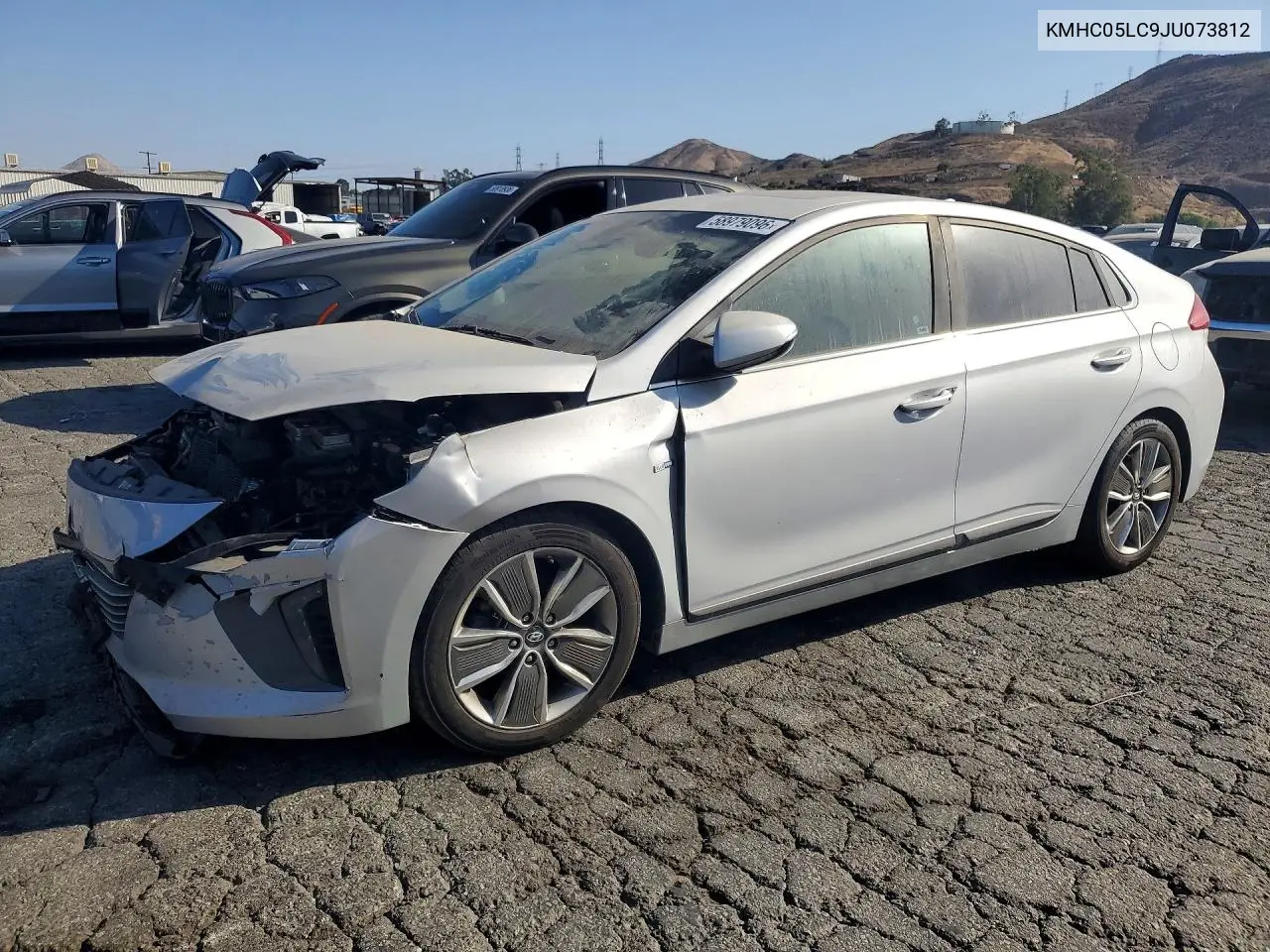 2018 Hyundai Ioniq Limited VIN: KMHC05LC9JU073812 Lot: 58979096