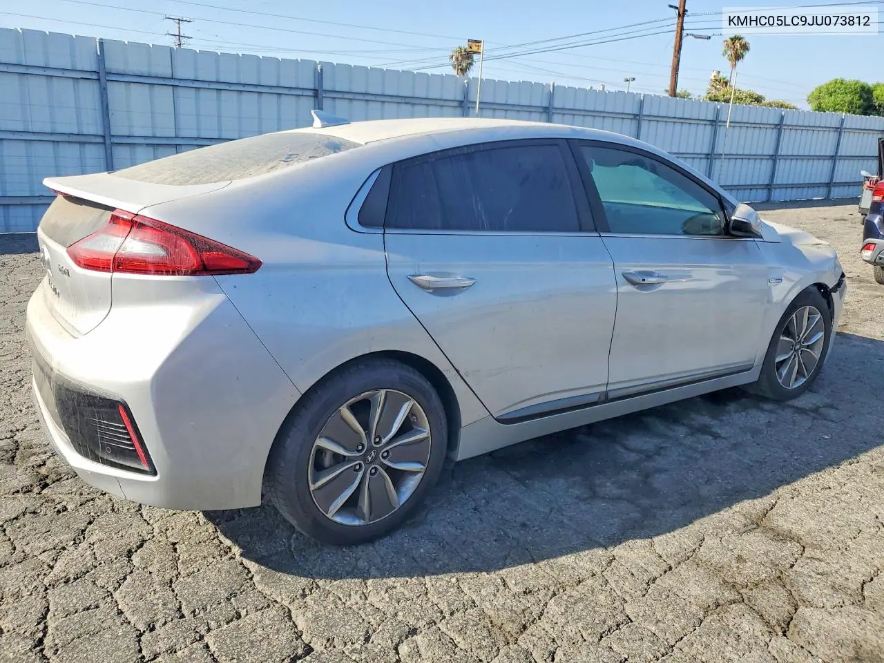 2018 Hyundai Ioniq Limited VIN: KMHC05LC9JU073812 Lot: 58979096