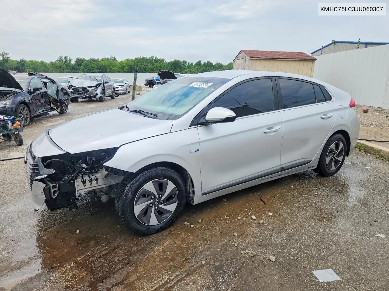 2018 Hyundai Ioniq Sel VIN: KMHC75LC3JU060307 Lot: 59769726