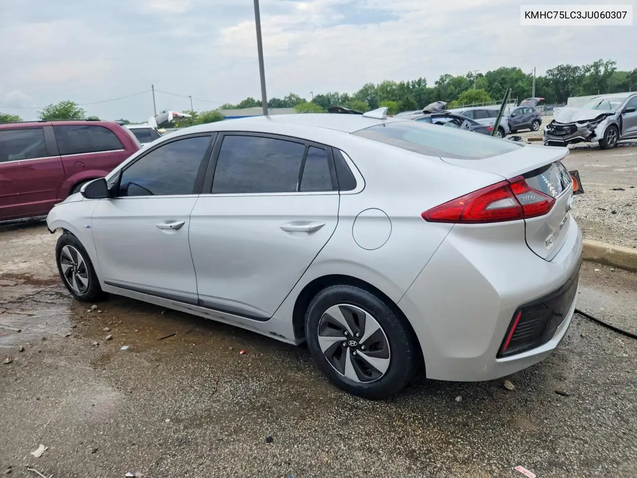 2018 Hyundai Ioniq Sel VIN: KMHC75LC3JU060307 Lot: 59769726