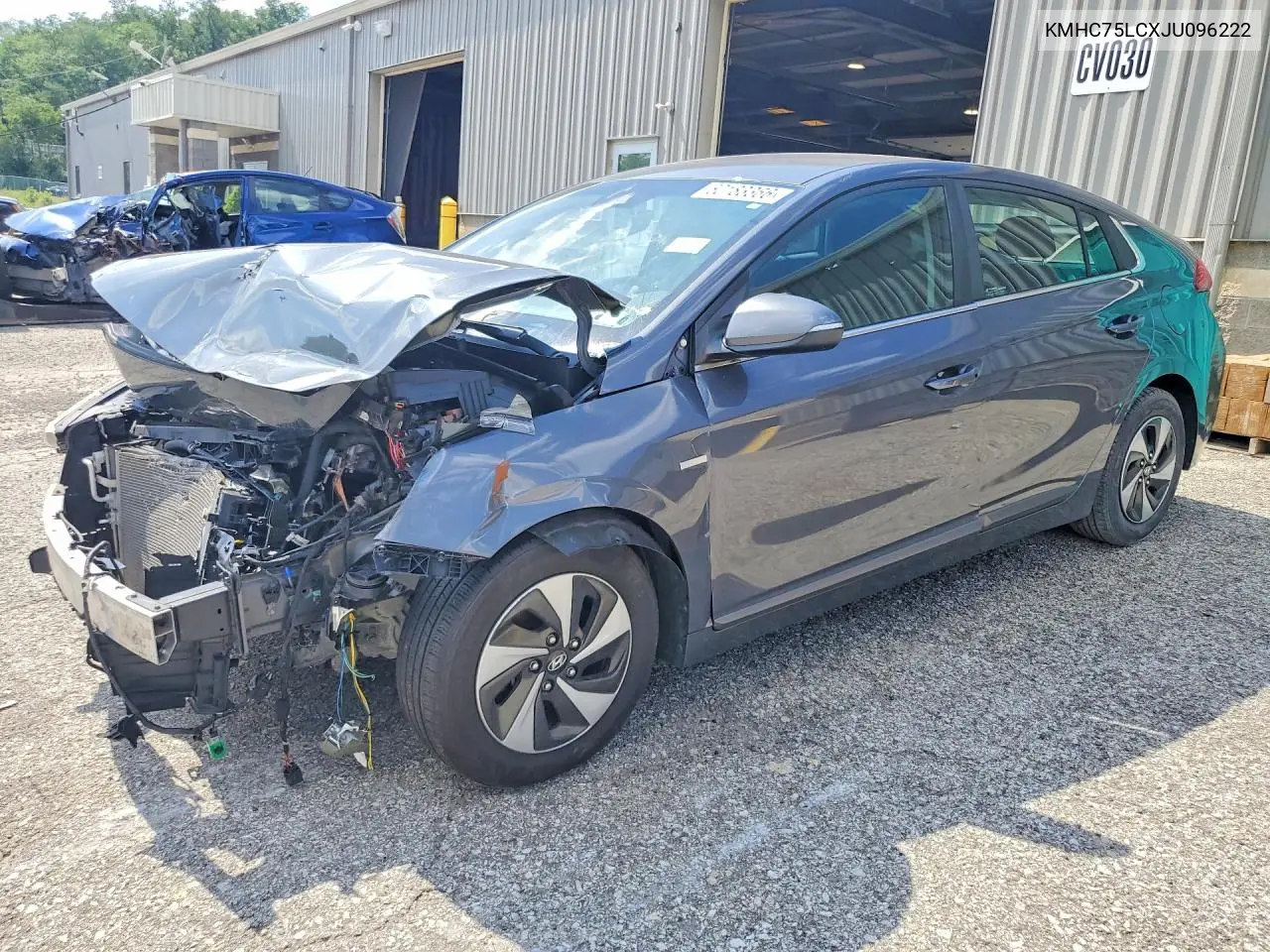 2018 Hyundai Ioniq Sel VIN: KMHC75LCXJU096222 Lot: 60183366