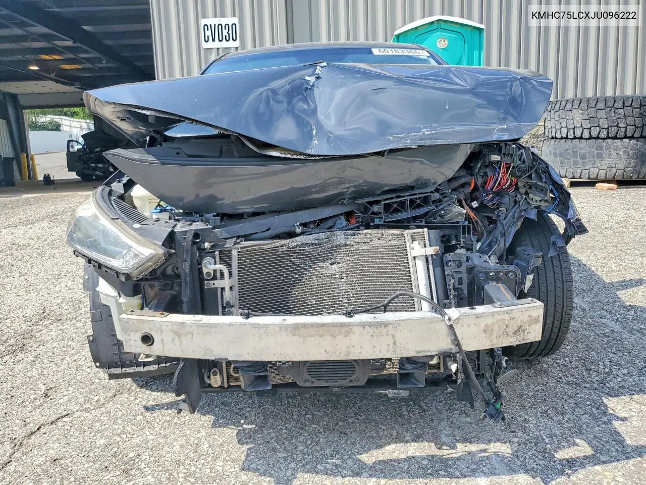 2018 Hyundai Ioniq Sel VIN: KMHC75LCXJU096222 Lot: 60183366