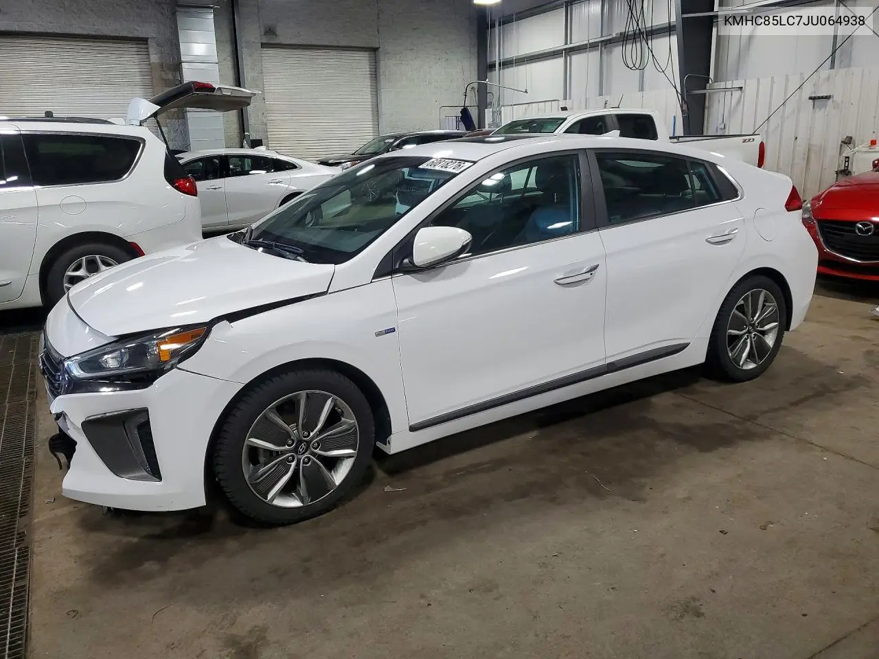 2018 Hyundai Ioniq Limited VIN: KMHC85LC7JU064938 Lot: 60818276