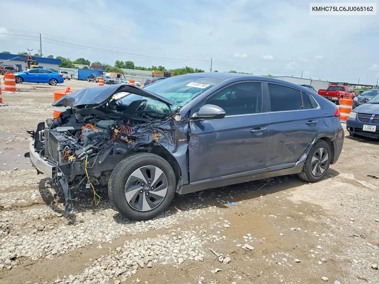 2018 Hyundai Ioniq Sel VIN: KMHC75LC6JU065162 Lot: 61385796