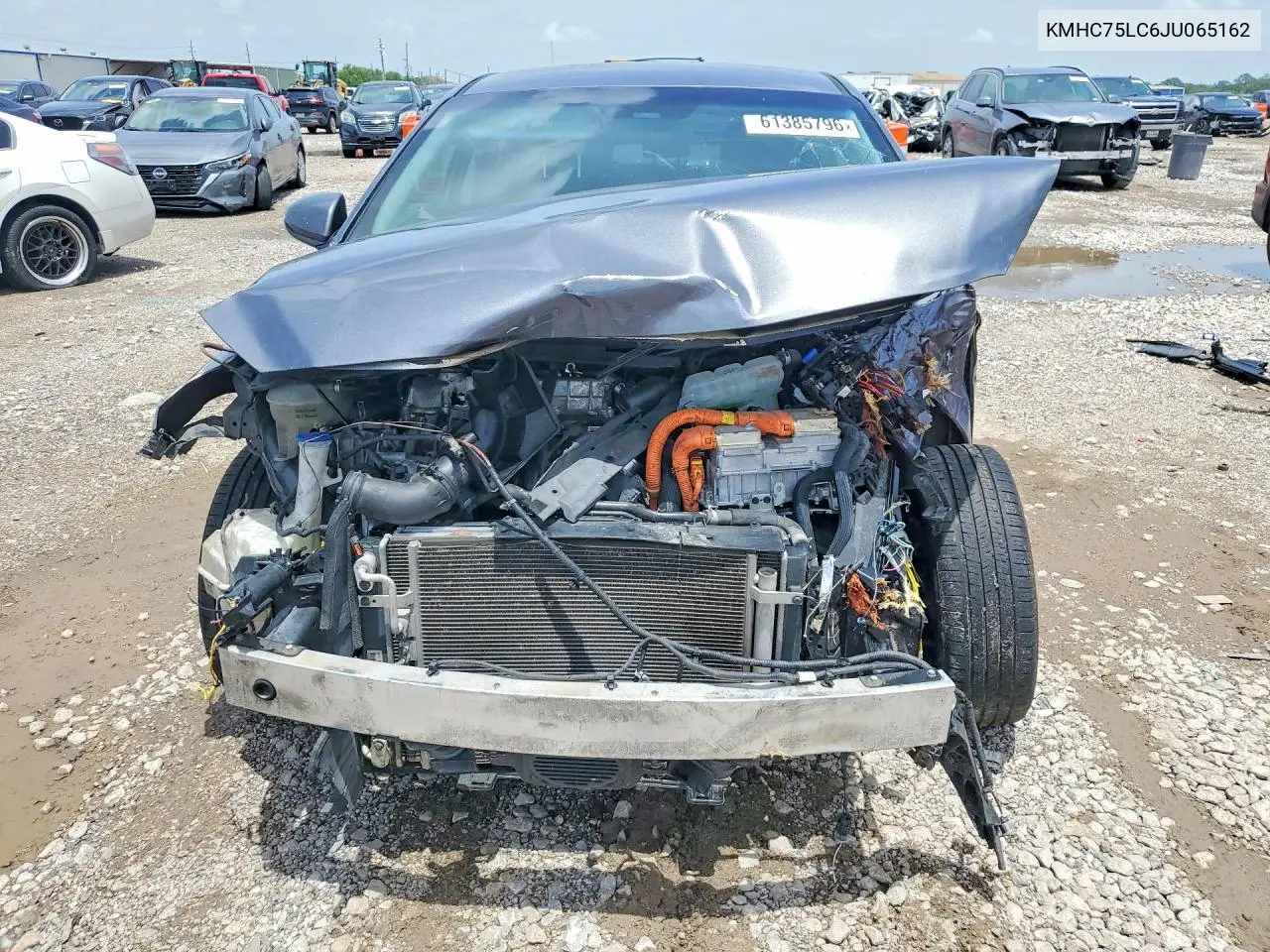 2018 Hyundai Ioniq Sel VIN: KMHC75LC6JU065162 Lot: 61385796