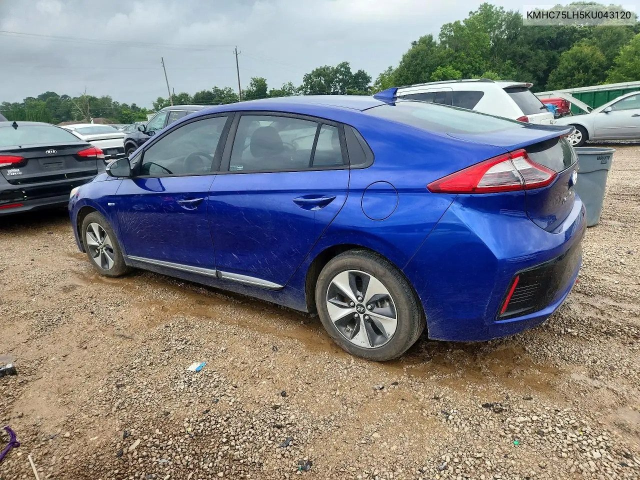 2019 Hyundai Ioniq Electric Base VIN: KMHC75LH5KU043120 Lot: 55129386