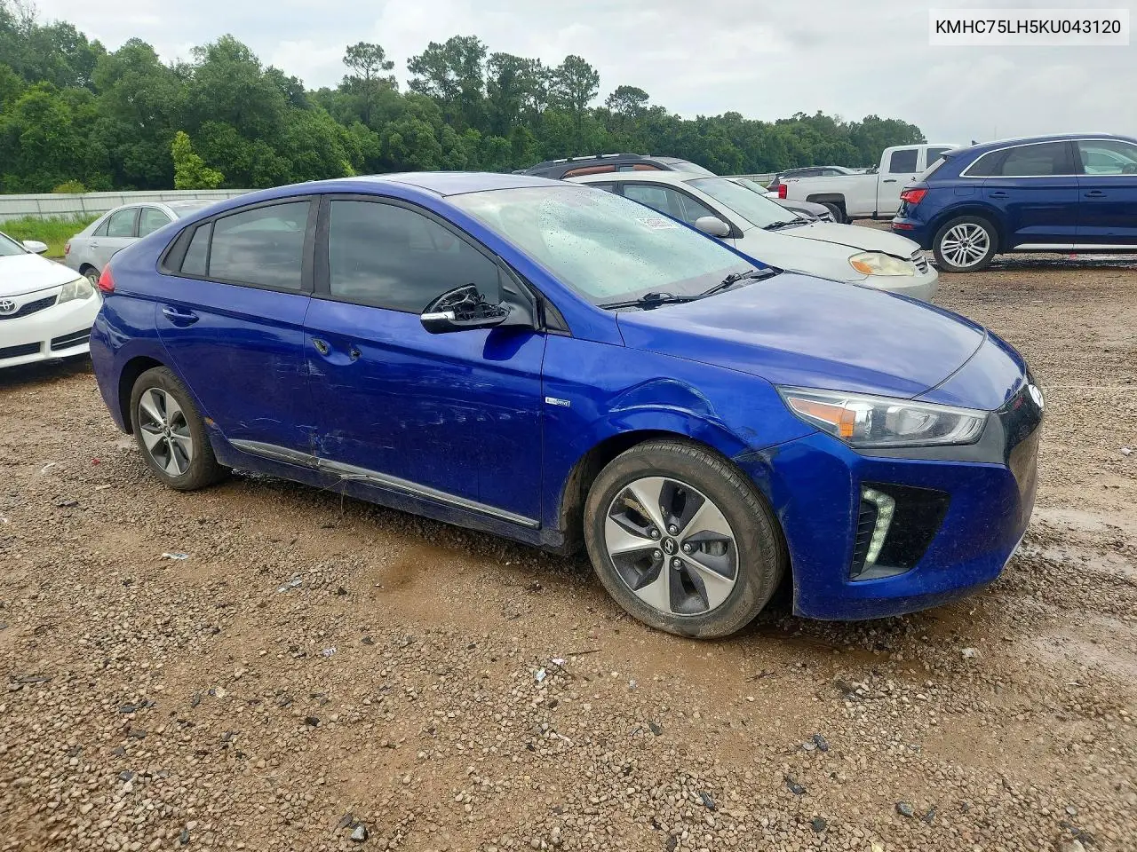 2019 Hyundai Ioniq Electric Base VIN: KMHC75LH5KU043120 Lot: 55129386