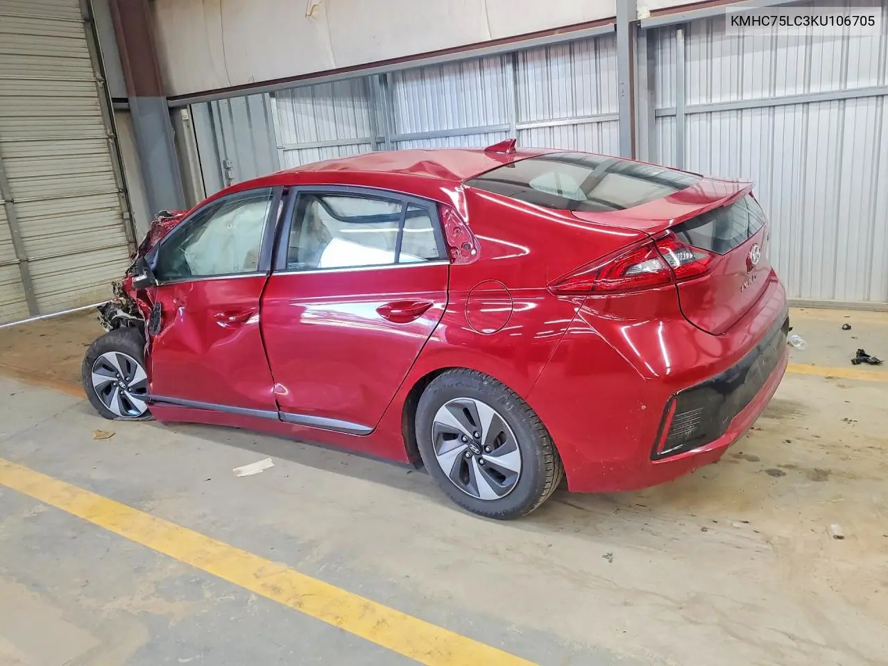 2019 Hyundai Ioniq Sel VIN: KMHC75LC3KU106705 Lot: 55934436