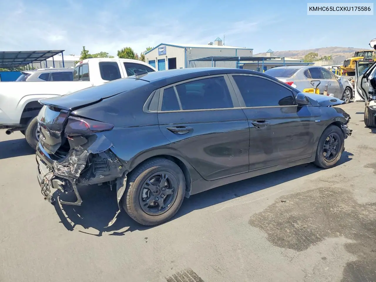 2019 Hyundai Ioniq Blue VIN: KMHC65LCXKU175586 Lot: 55953406