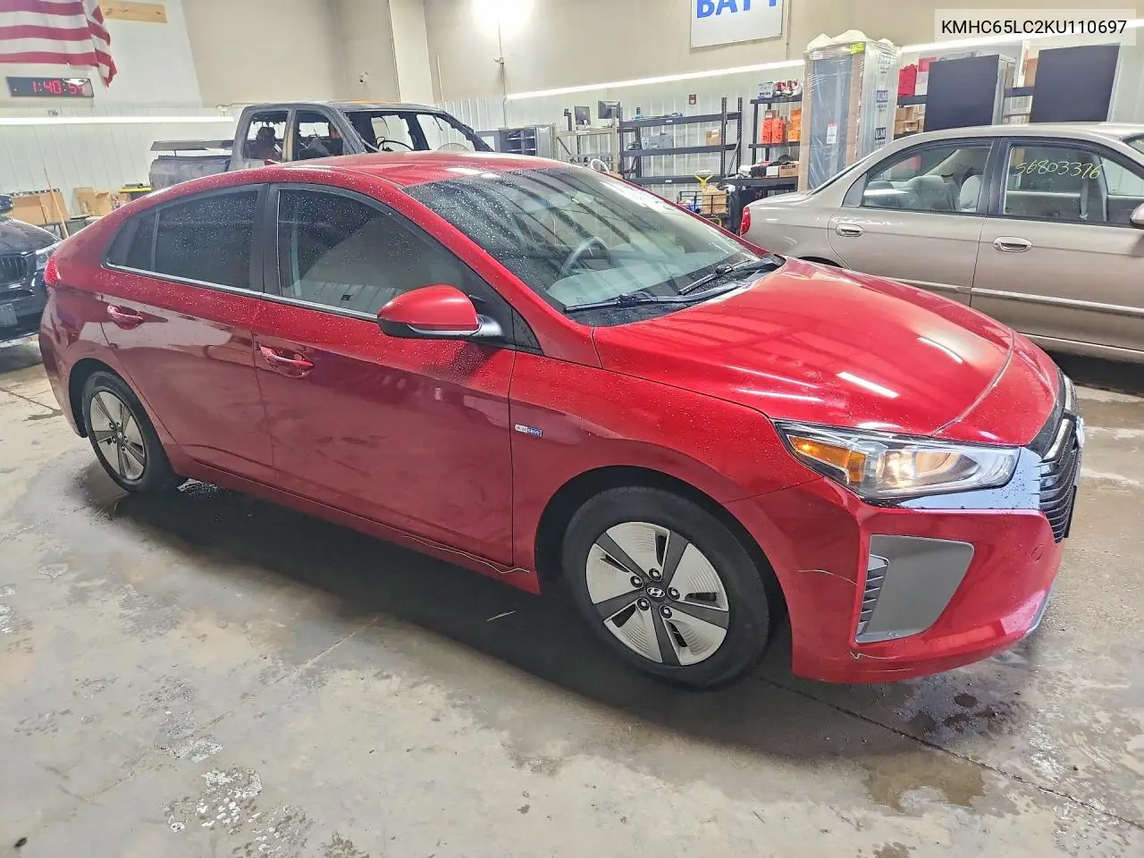 2019 Hyundai Ioniq Blue VIN: KMHC65LC2KU110697 Lot: 55975736