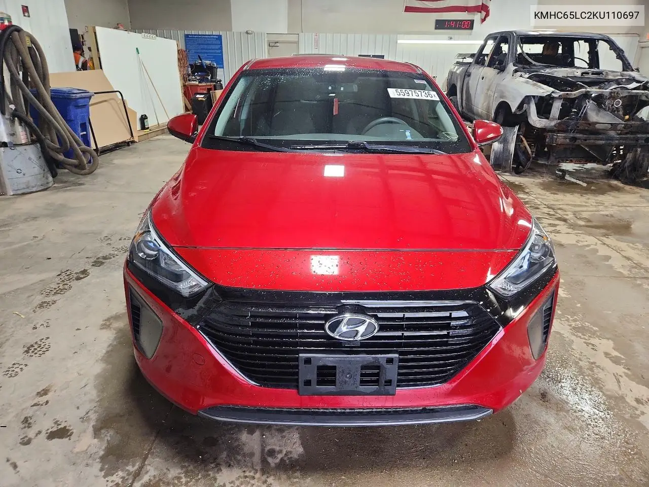 2019 Hyundai Ioniq Blue VIN: KMHC65LC2KU110697 Lot: 55975736