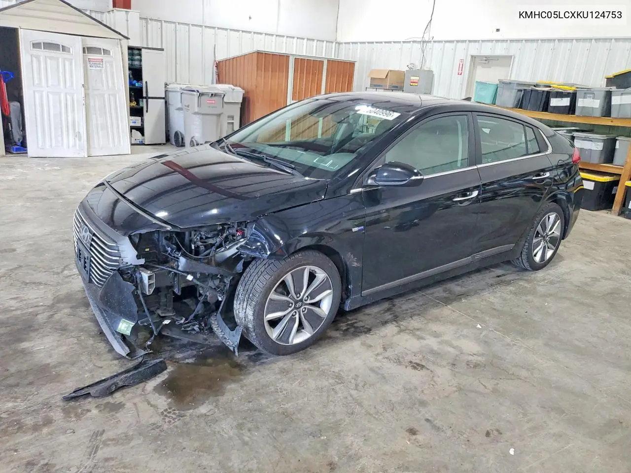 2019 Hyundai Ioniq Limited VIN: KMHC05LCXKU124753 Lot: 56040996