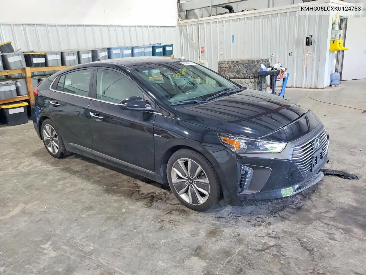 2019 Hyundai Ioniq Limited VIN: KMHC05LCXKU124753 Lot: 56040996