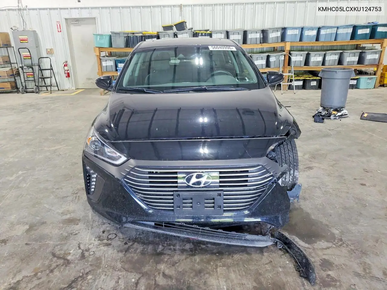 2019 Hyundai Ioniq Limited VIN: KMHC05LCXKU124753 Lot: 56040996