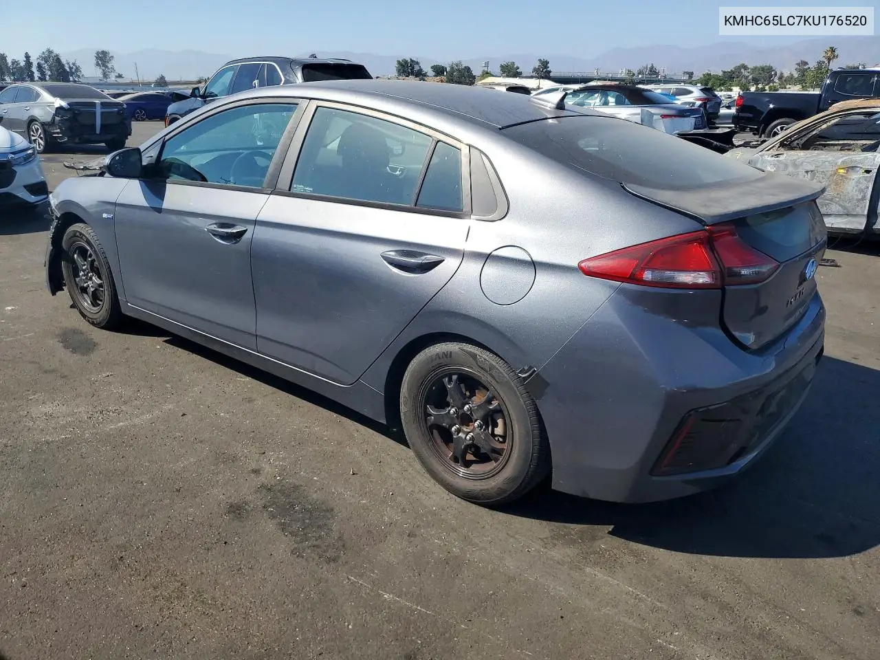 2019 Hyundai Ioniq Blue VIN: KMHC65LC7KU176520 Lot: 56160476