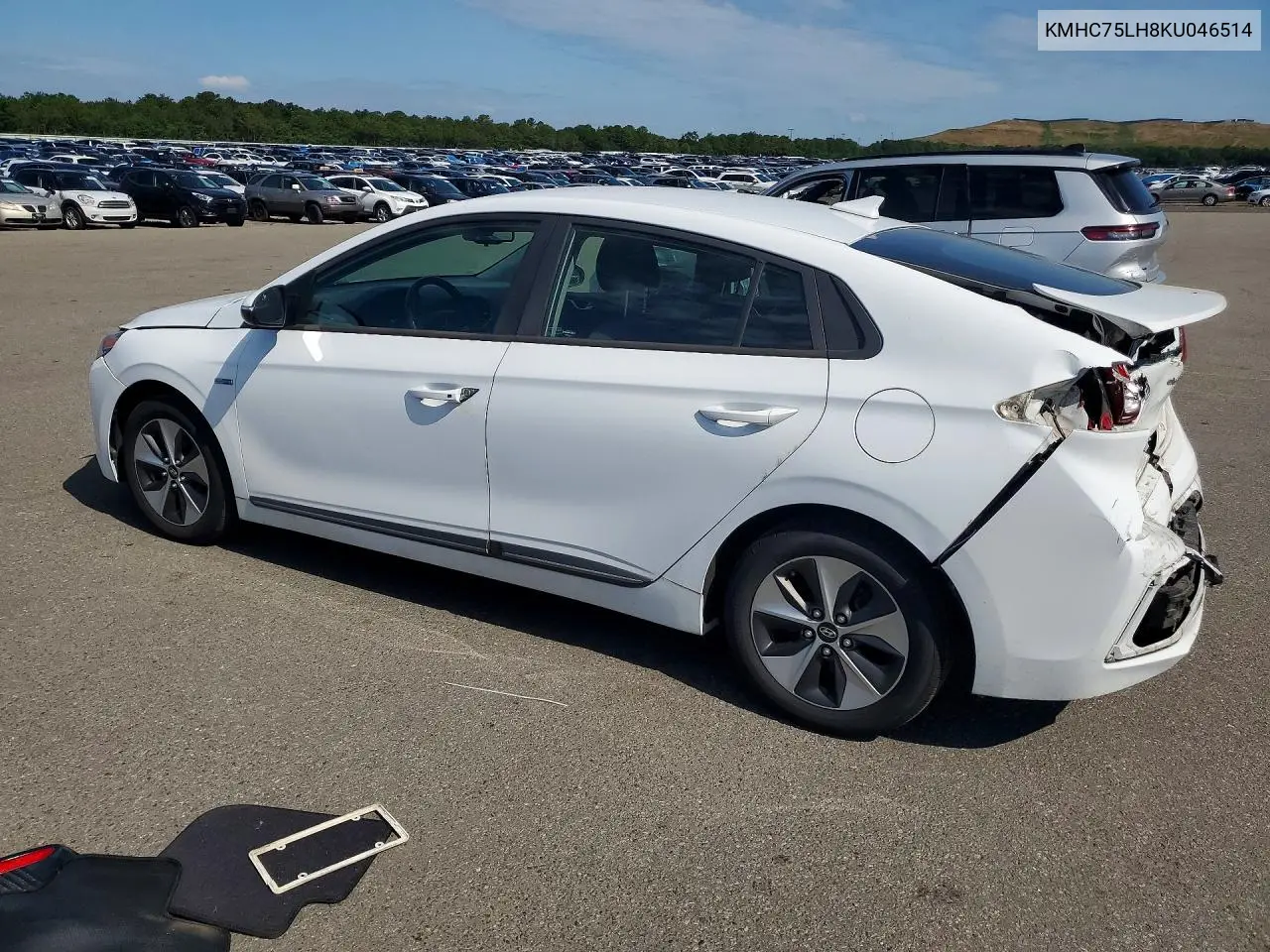 2019 Hyundai Ioniq Electric Base VIN: KMHC75LH8KU046514 Lot: 57169036