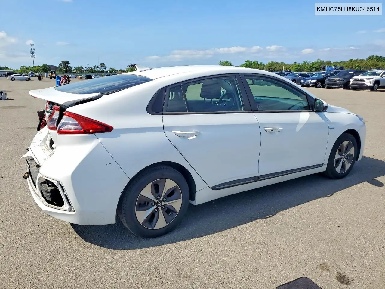 2019 Hyundai Ioniq Electric Base VIN: KMHC75LH8KU046514 Lot: 57169036