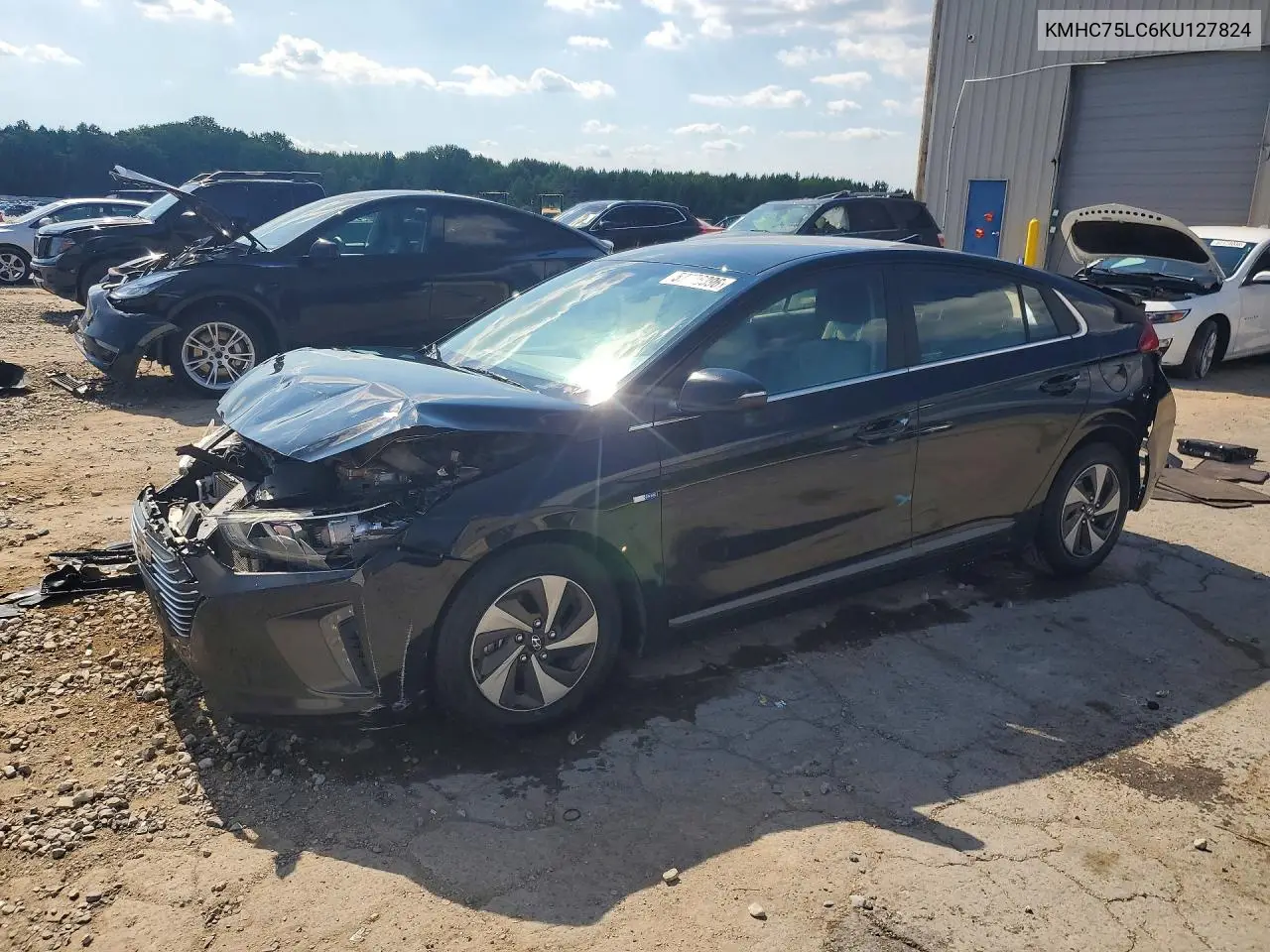 2019 Hyundai Ioniq Sel VIN: KMHC75LC6KU127824 Lot: 57726396