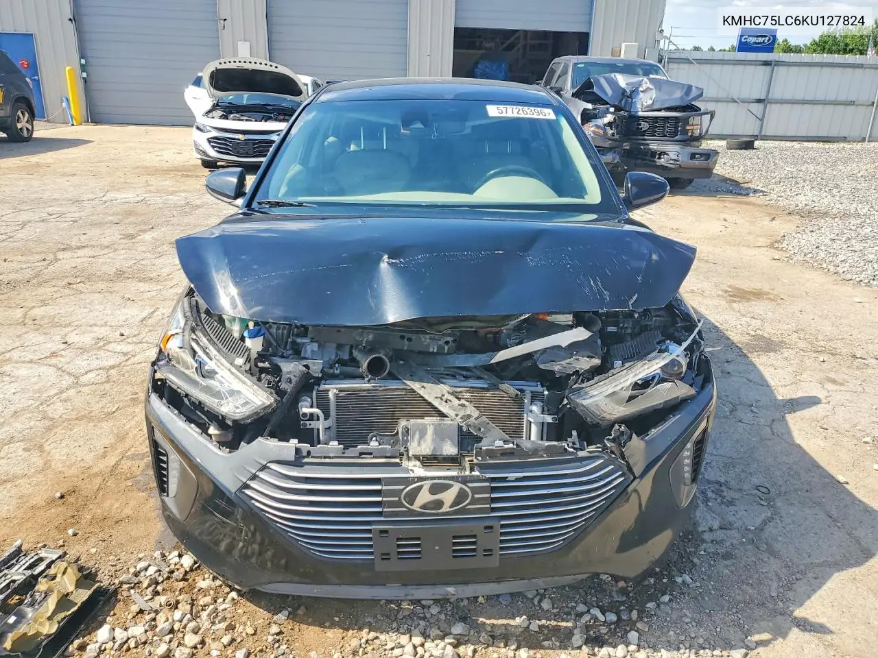 2019 Hyundai Ioniq Sel VIN: KMHC75LC6KU127824 Lot: 57726396