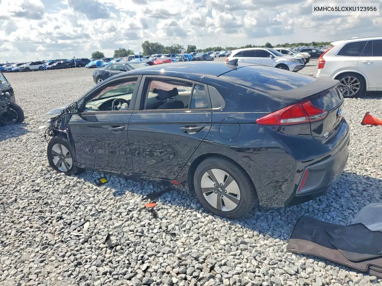 2019 Hyundai Ioniq Blue VIN: KMHC65LCXKU123956 Lot: 57736476