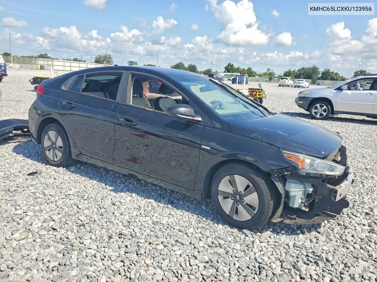 2019 Hyundai Ioniq Blue VIN: KMHC65LCXKU123956 Lot: 57736476
