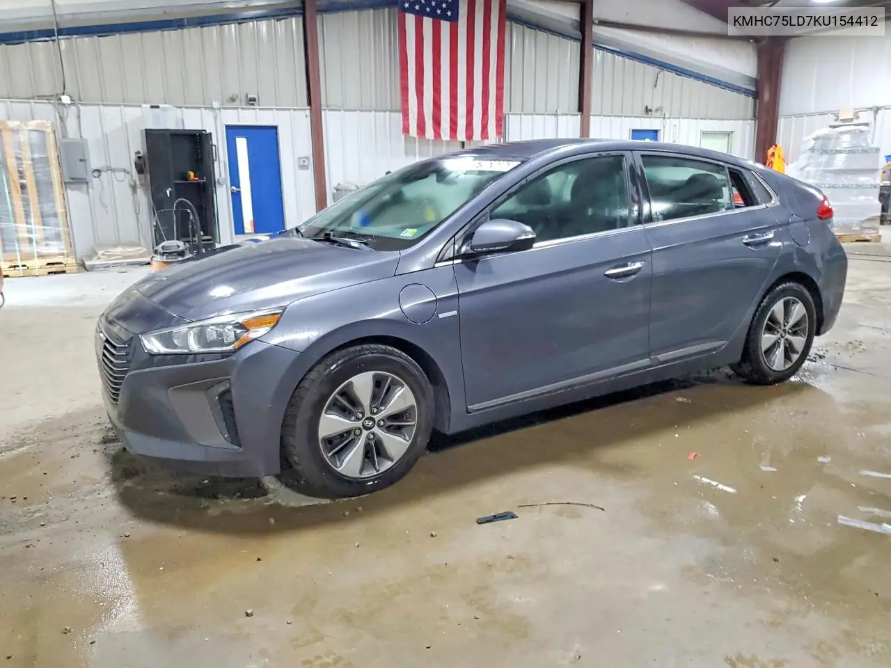 2019 Hyundai Ioniq Limited VIN: KMHC75LD7KU154412 Lot: 57962606