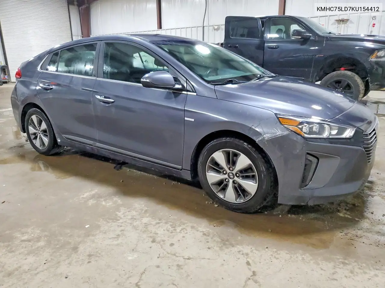 2019 Hyundai Ioniq Limited VIN: KMHC75LD7KU154412 Lot: 57962606