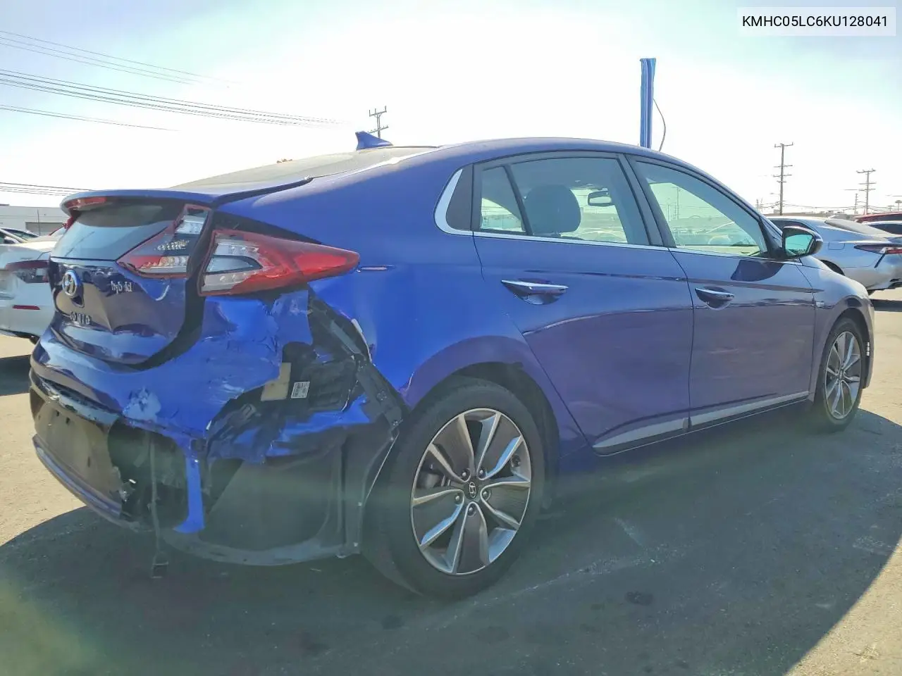 2019 Hyundai Ioniq Limited VIN: KMHC05LC6KU128041 Lot: 58103866