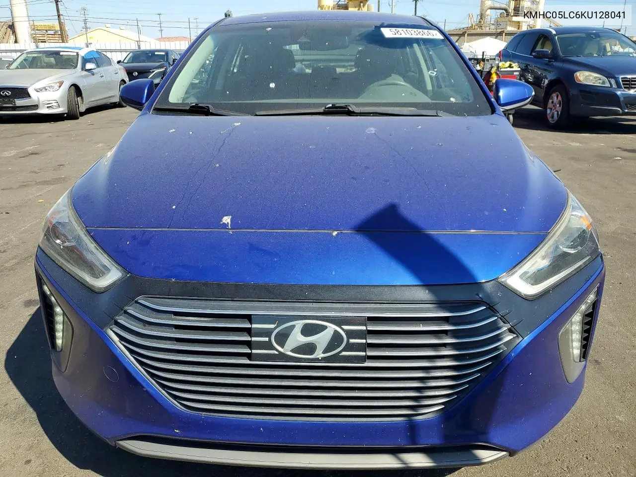 2019 Hyundai Ioniq Limited VIN: KMHC05LC6KU128041 Lot: 58103866