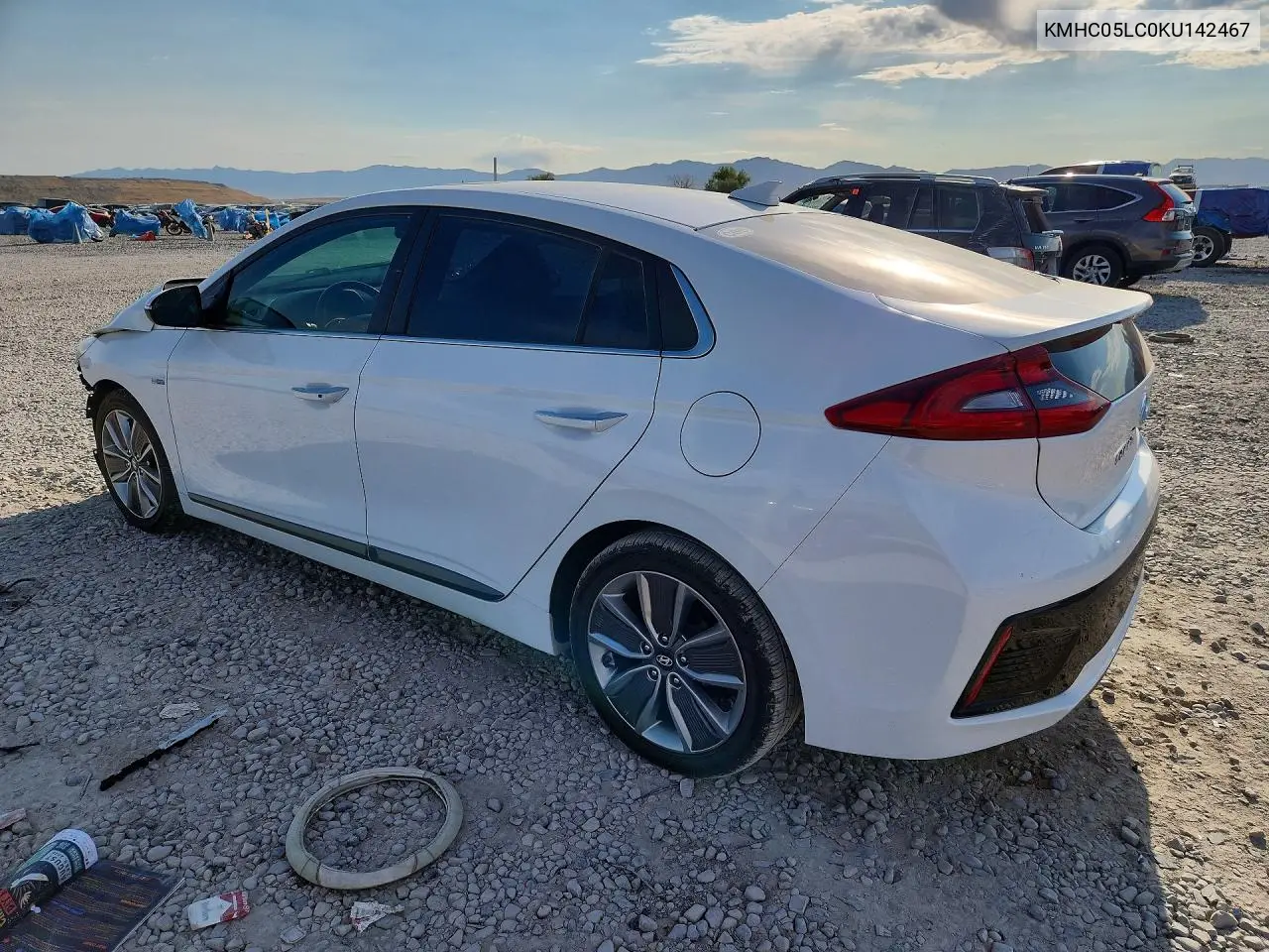 2019 Hyundai Ioniq Limited VIN: KMHC05LC0KU142467 Lot: 58130966