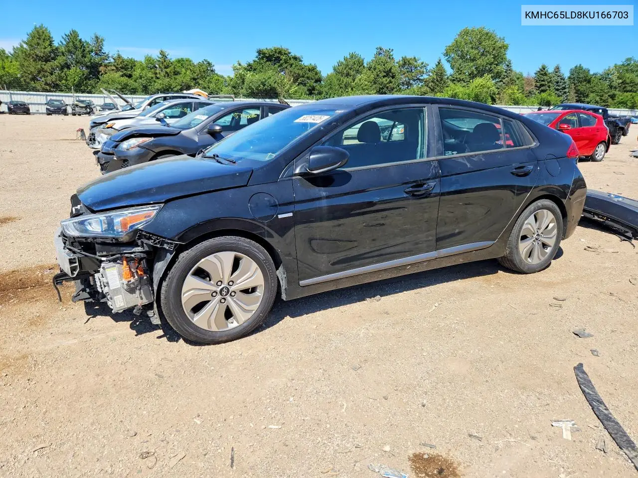 2019 Hyundai Ioniq Plug-In Hybrid Base VIN: KMHC65LD8KU166703 Lot: 58251426