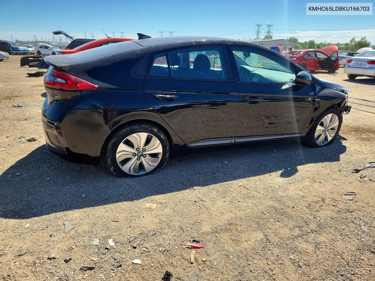 2019 Hyundai Ioniq Plug-In Hybrid Base VIN: KMHC65LD8KU166703 Lot: 58251426