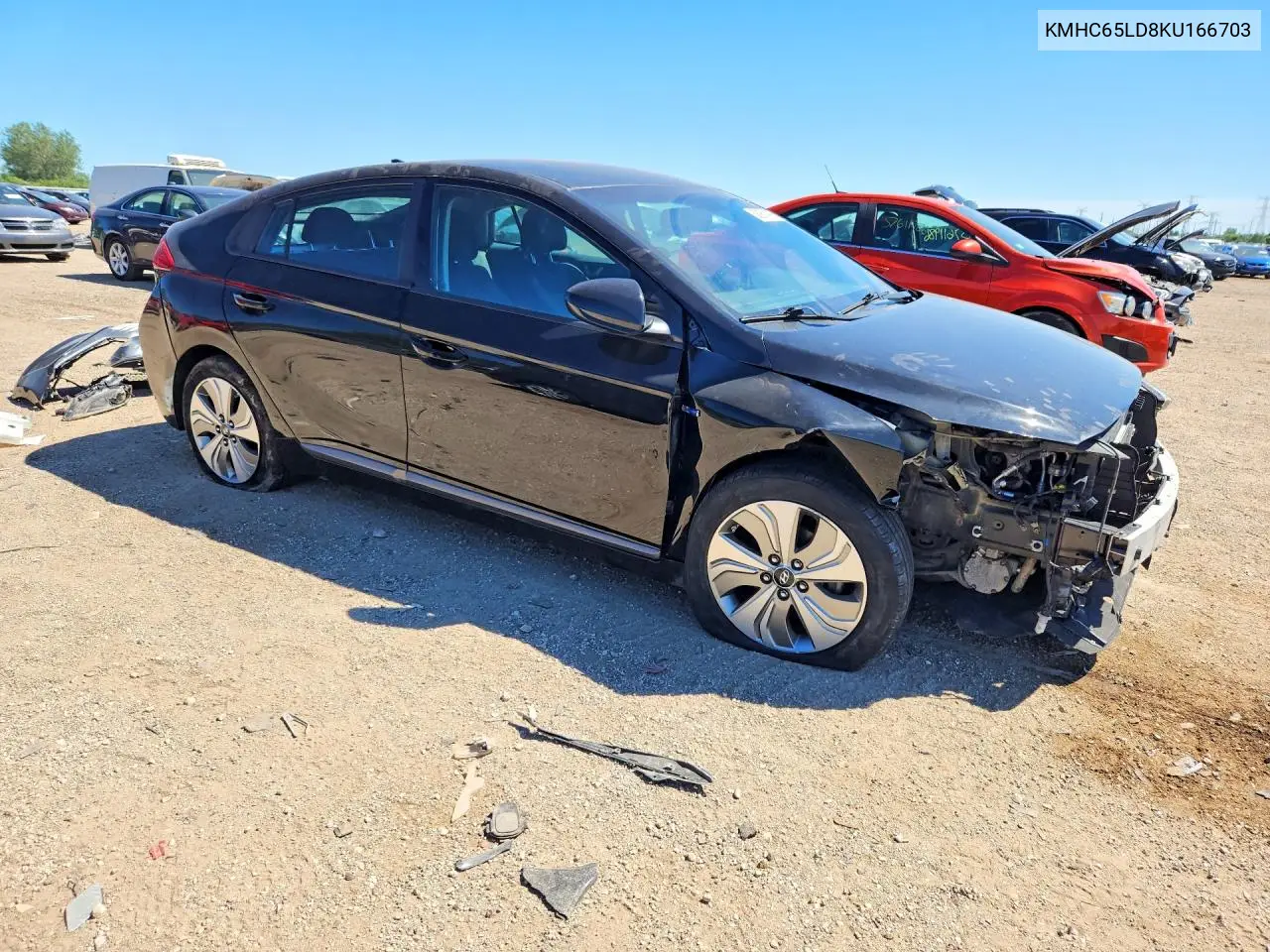 2019 Hyundai Ioniq Plug-In Hybrid Base VIN: KMHC65LD8KU166703 Lot: 58251426