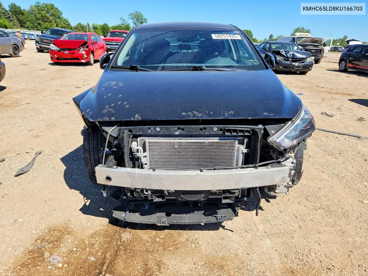 2019 Hyundai Ioniq Plug-In Hybrid Base VIN: KMHC65LD8KU166703 Lot: 58251426