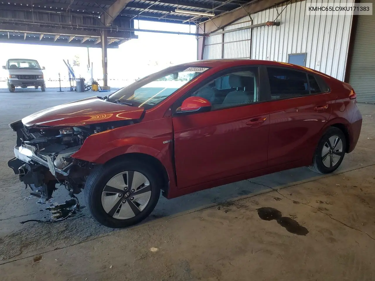 2019 Hyundai Ioniq Blue VIN: KMHC65LC9KU171383 Lot: 58255386