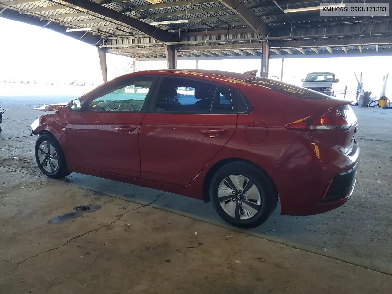 2019 Hyundai Ioniq Blue VIN: KMHC65LC9KU171383 Lot: 58255386
