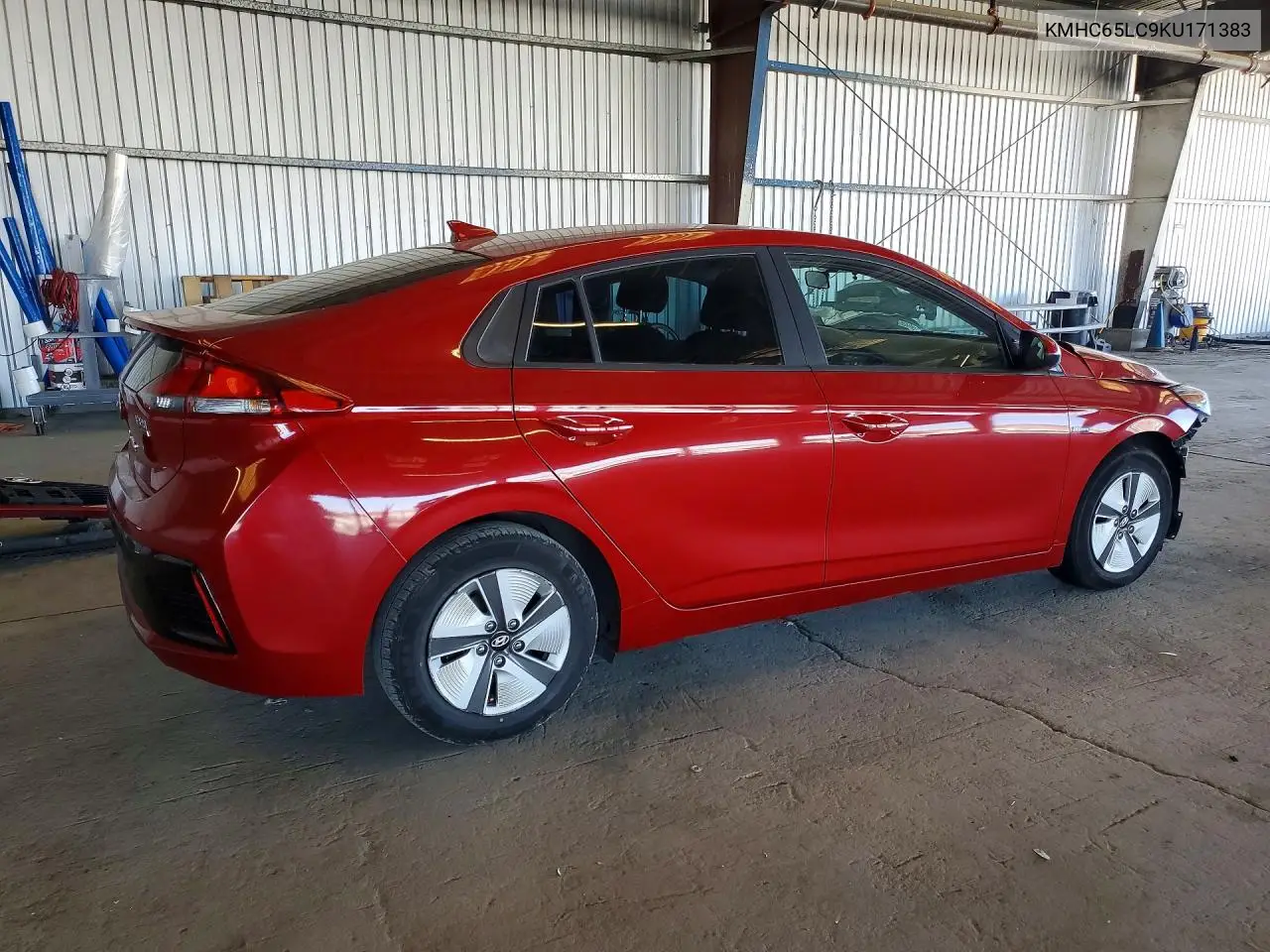 2019 Hyundai Ioniq Blue VIN: KMHC65LC9KU171383 Lot: 58255386