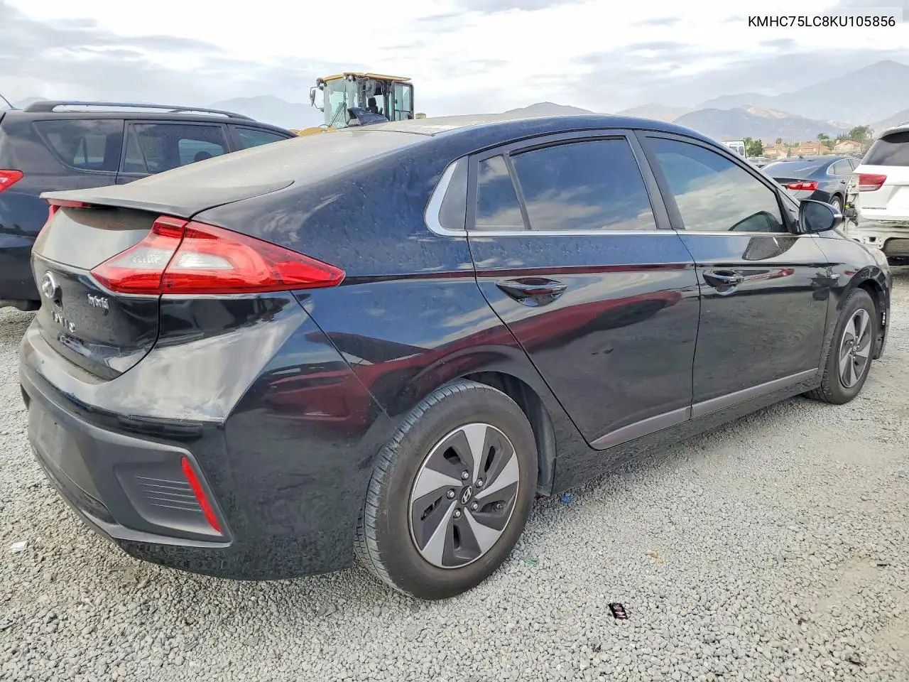 2019 Hyundai Ioniq Sel VIN: KMHC75LC8KU105856 Lot: 58398656
