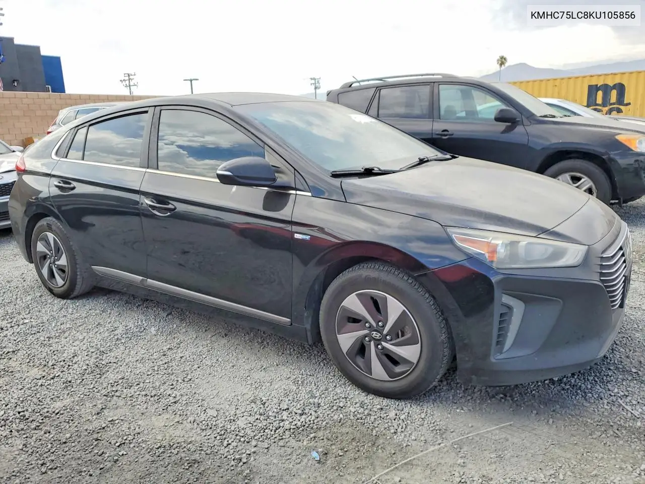 2019 Hyundai Ioniq Sel VIN: KMHC75LC8KU105856 Lot: 58398656