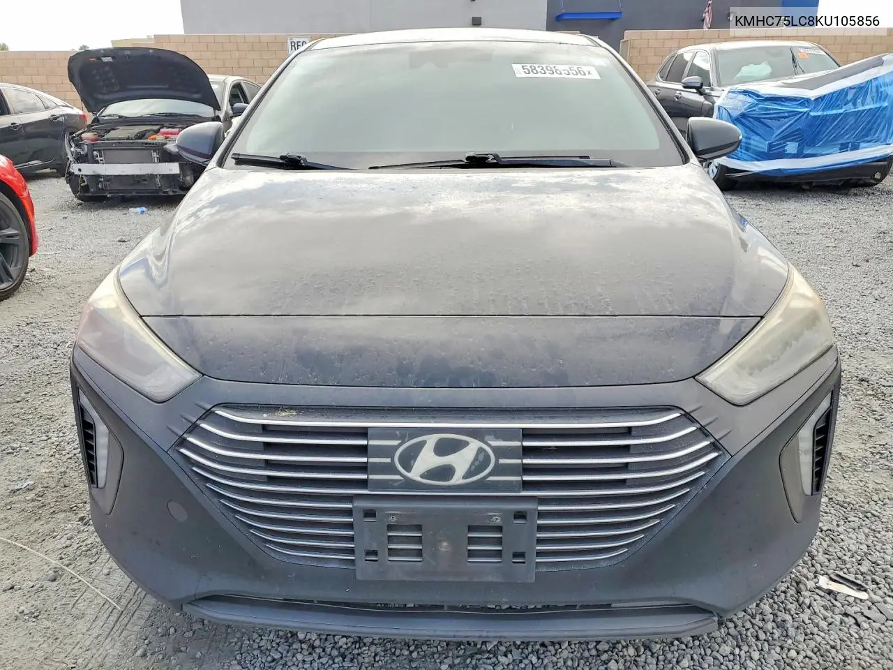 2019 Hyundai Ioniq Sel VIN: KMHC75LC8KU105856 Lot: 58398656